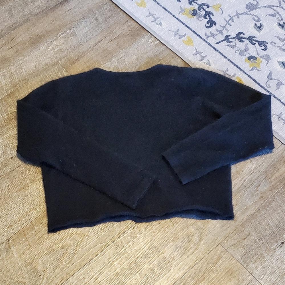 Angora and Rabbit Hair Sweater Large⚜️🖤⚜️ - Picture 4 of 5